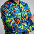 Electric Motion Pulse Bomber Jacket for Energetic Style