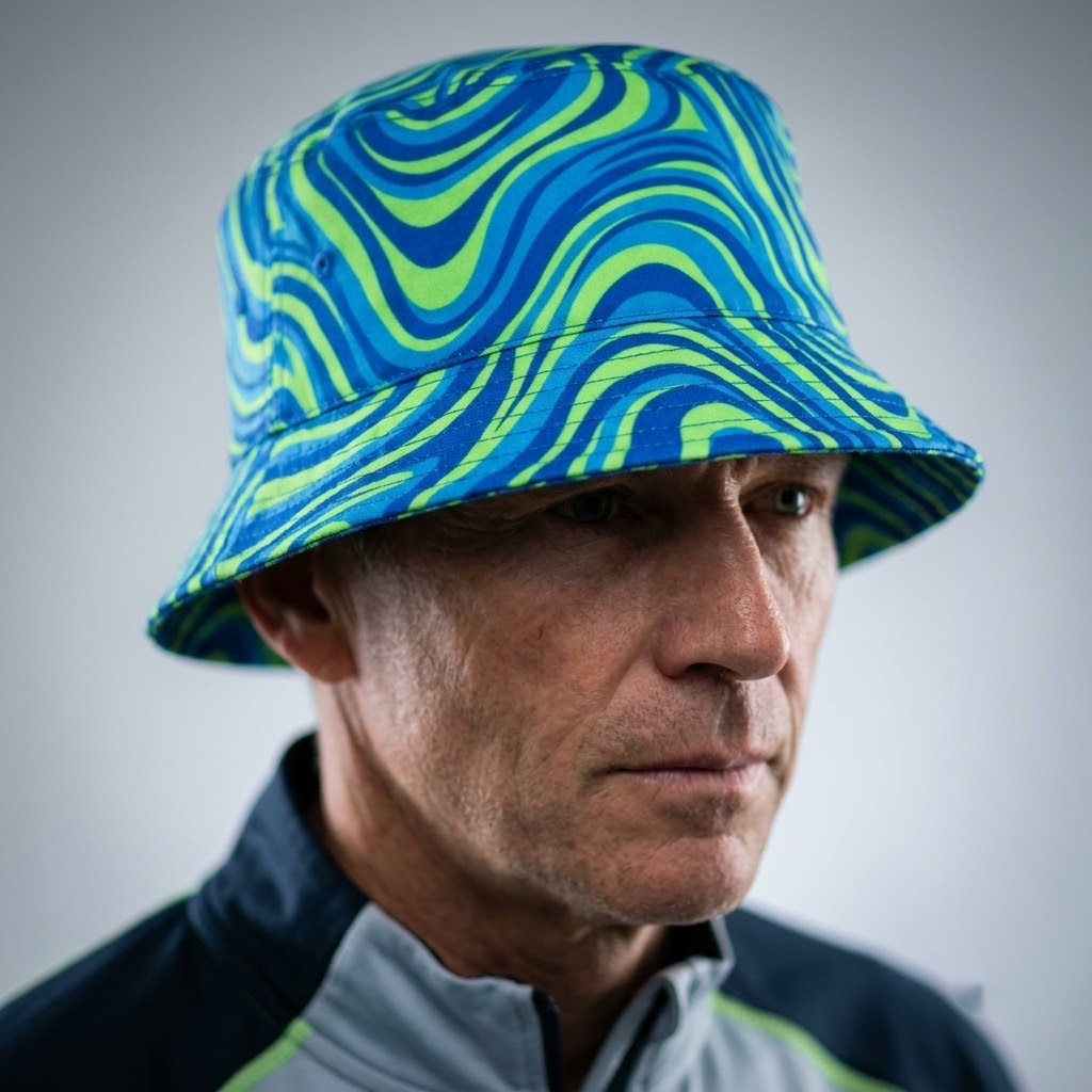 Electric Wave Motion Energy Bucket Hat
