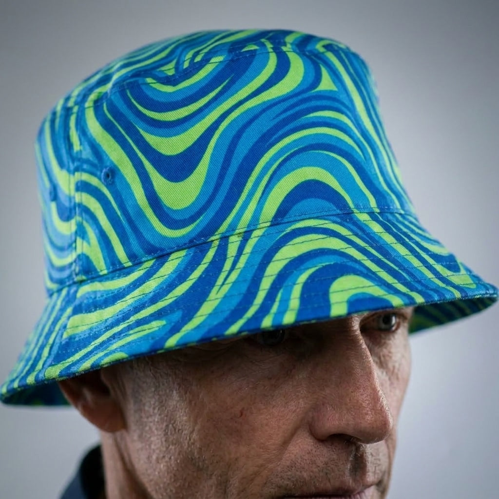 Electric Wave Motion Energy Bucket Hat