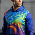 Energy Motion Pulse Abstract Hoodie