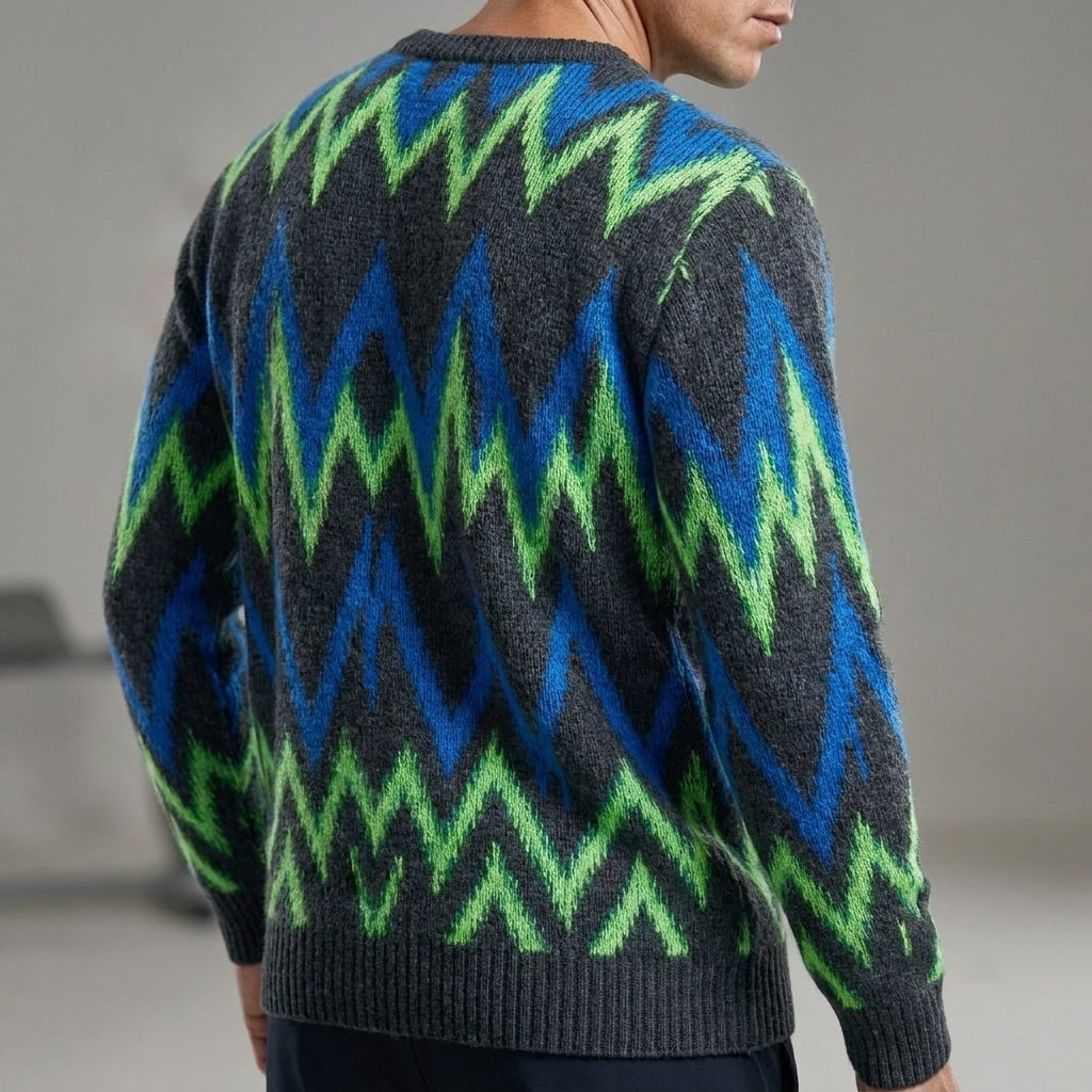 Dynamic Voltage Pulse Festive Knit Sweater