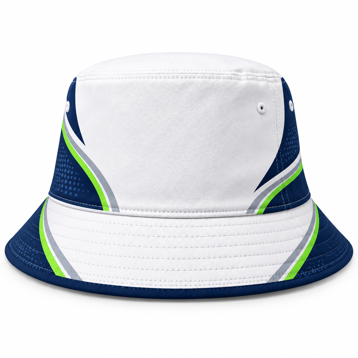 Dynamic Print Bucket Hat - Breathable Outdoor Sun Protection Cap