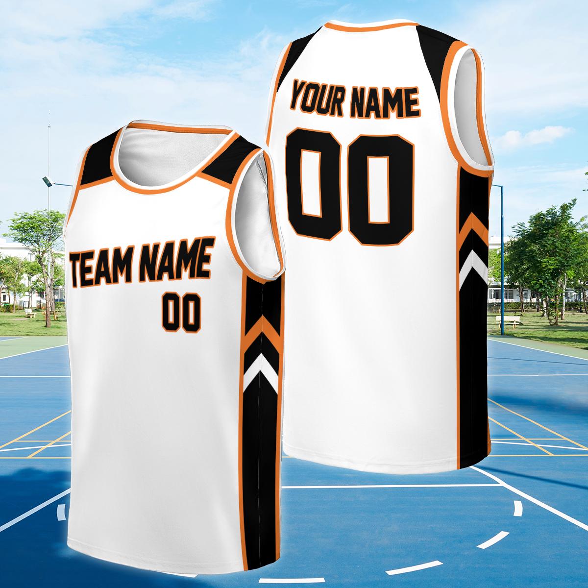 Custom Basketball Jersey | Personalized Team Name & Player Number Jersey