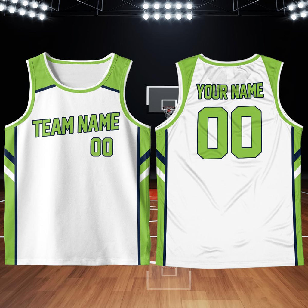 Custom Basketball Jersey | Personalized Team Name & Player Number Jersey