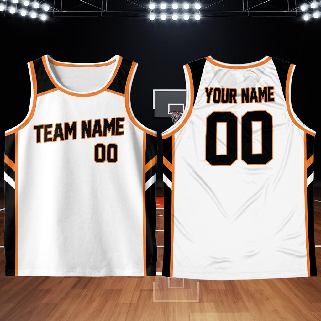 Custom Basketball Jersey | Personalized Team Name & Player Number Jersey