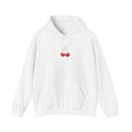 Coquette Cherry Bow Hoodie | Girly Cherry Hoodies | Soft Girl Aesthetic